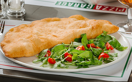 pizza fritta a Como